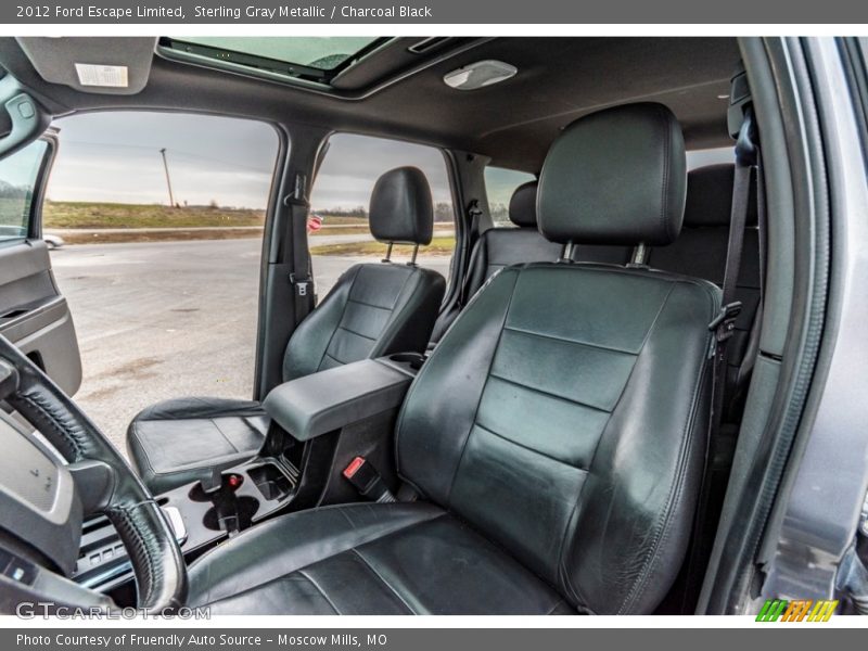 Sterling Gray Metallic / Charcoal Black 2012 Ford Escape Limited