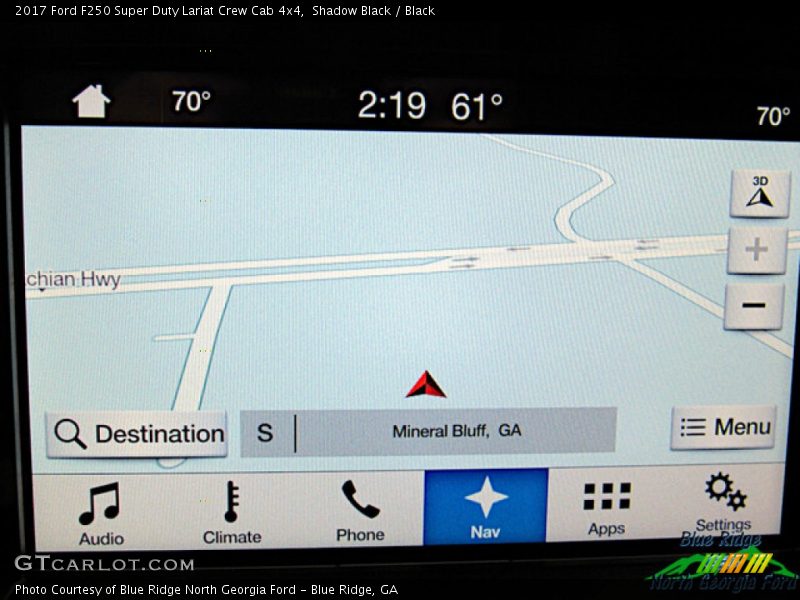 Shadow Black / Black 2017 Ford F250 Super Duty Lariat Crew Cab 4x4