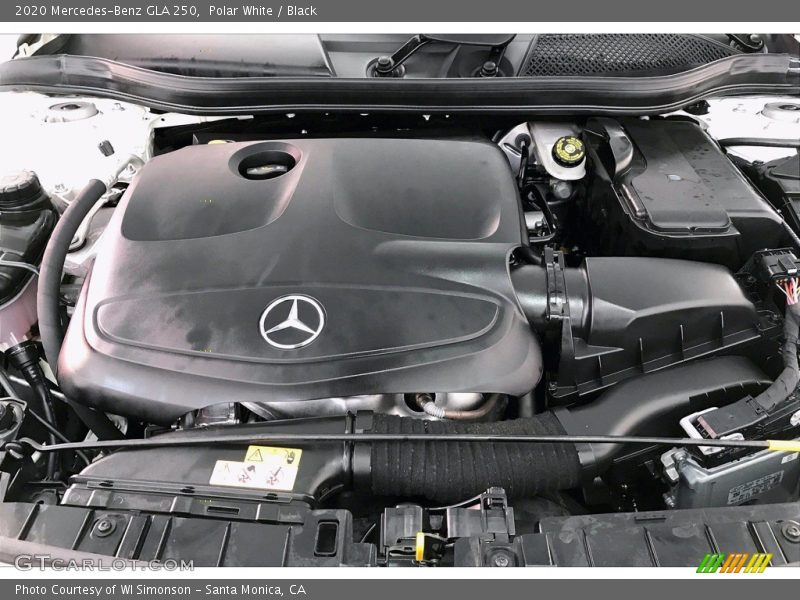 Polar White / Black 2020 Mercedes-Benz GLA 250