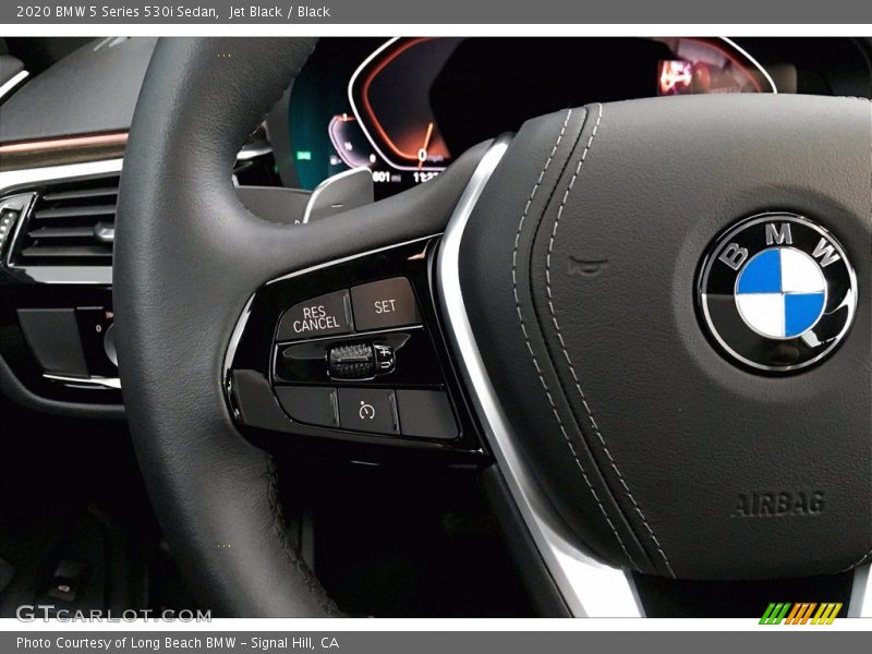 Jet Black / Black 2020 BMW 5 Series 530i Sedan