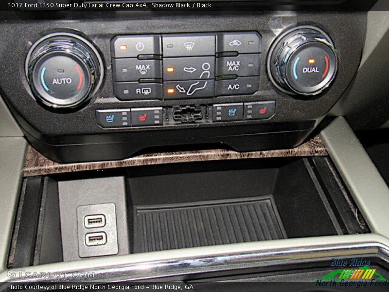 Shadow Black / Black 2017 Ford F250 Super Duty Lariat Crew Cab 4x4