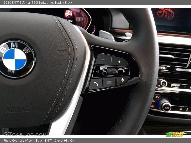 Jet Black / Black 2020 BMW 5 Series 530i Sedan