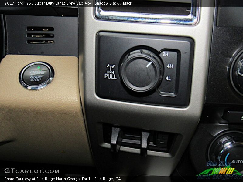 Shadow Black / Black 2017 Ford F250 Super Duty Lariat Crew Cab 4x4