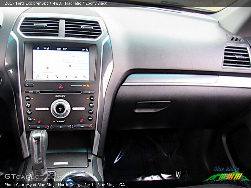 Magnetic / Ebony Black 2017 Ford Explorer Sport 4WD