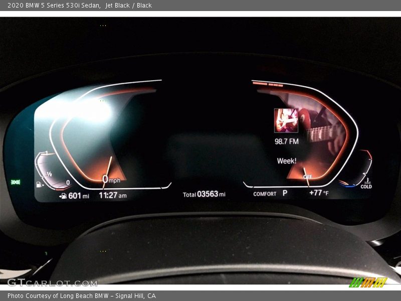 Jet Black / Black 2020 BMW 5 Series 530i Sedan