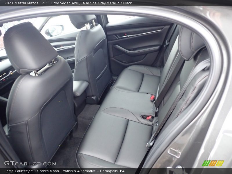 Rear Seat of 2021 Mazda3 2.5 Turbo Sedan AWD