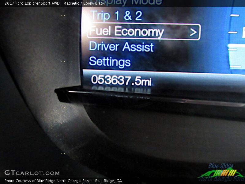 Magnetic / Ebony Black 2017 Ford Explorer Sport 4WD