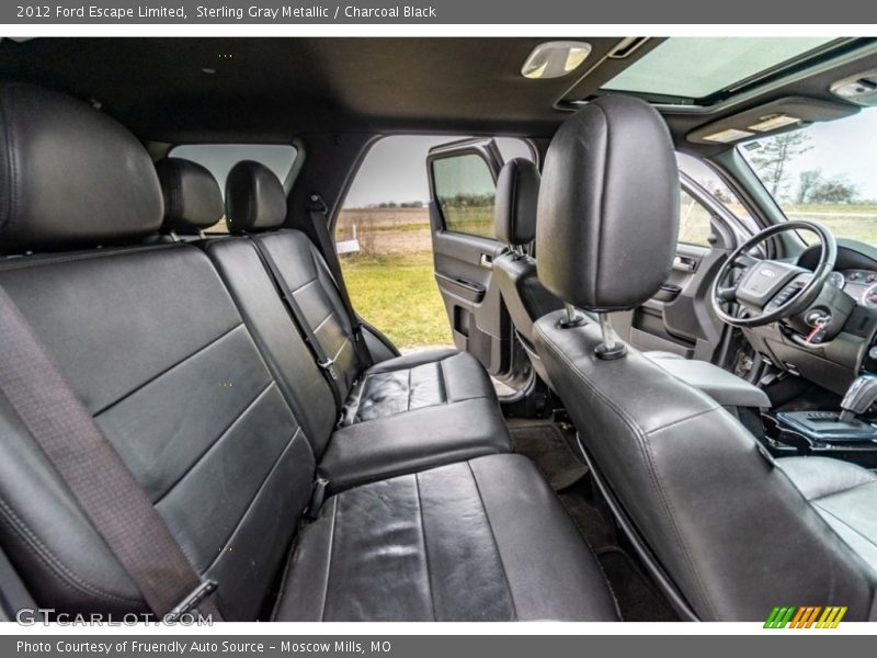 Sterling Gray Metallic / Charcoal Black 2012 Ford Escape Limited