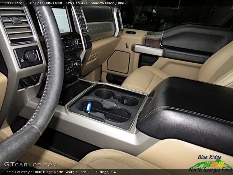 Shadow Black / Black 2017 Ford F250 Super Duty Lariat Crew Cab 4x4