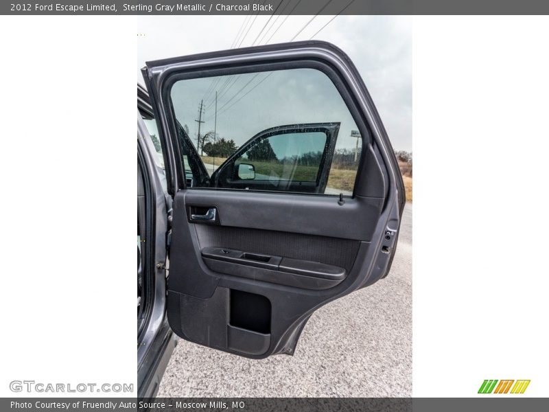 Sterling Gray Metallic / Charcoal Black 2012 Ford Escape Limited