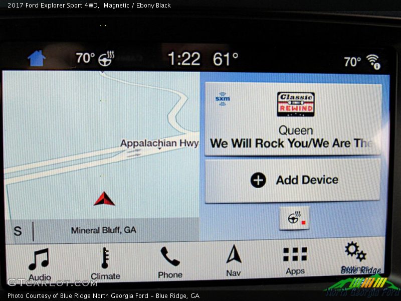 Magnetic / Ebony Black 2017 Ford Explorer Sport 4WD