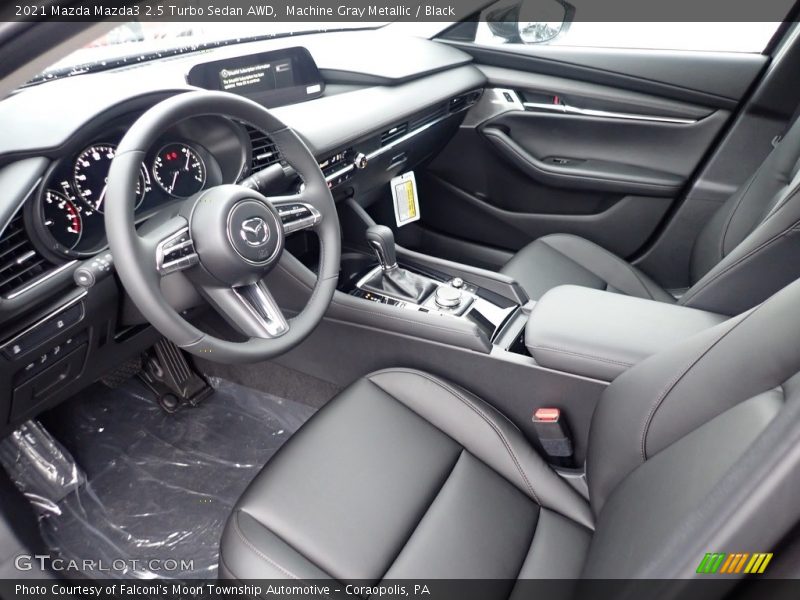  2021 Mazda3 2.5 Turbo Sedan AWD Black Interior
