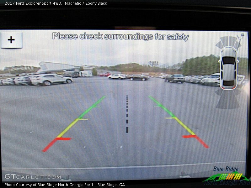 Magnetic / Ebony Black 2017 Ford Explorer Sport 4WD