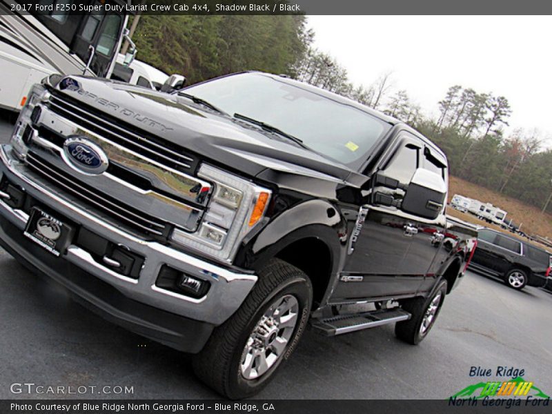 Shadow Black / Black 2017 Ford F250 Super Duty Lariat Crew Cab 4x4