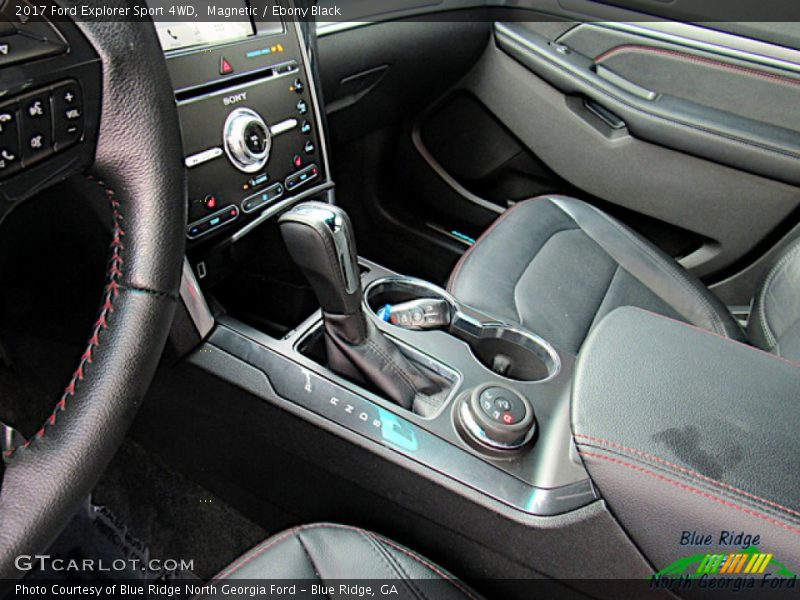 Magnetic / Ebony Black 2017 Ford Explorer Sport 4WD
