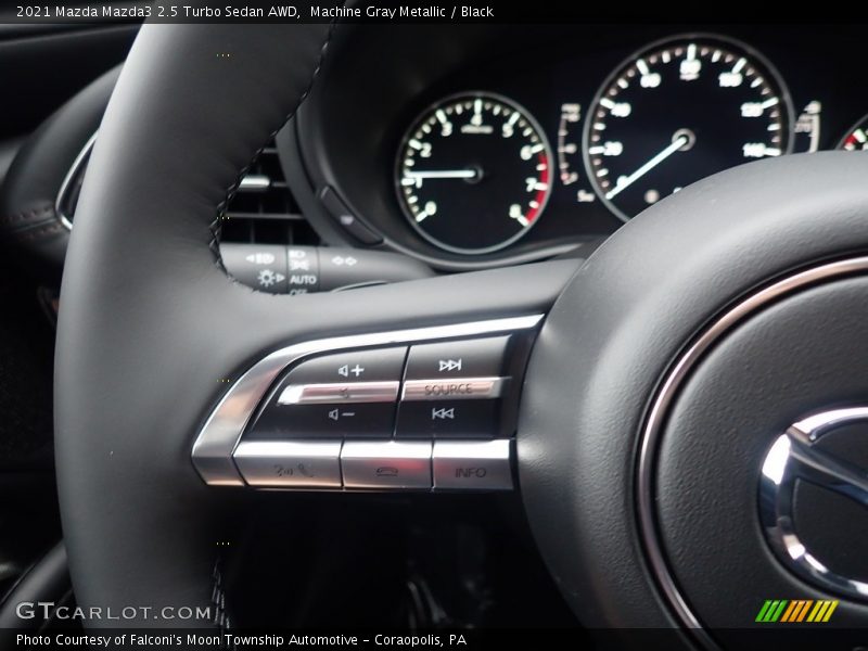  2021 Mazda3 2.5 Turbo Sedan AWD Steering Wheel