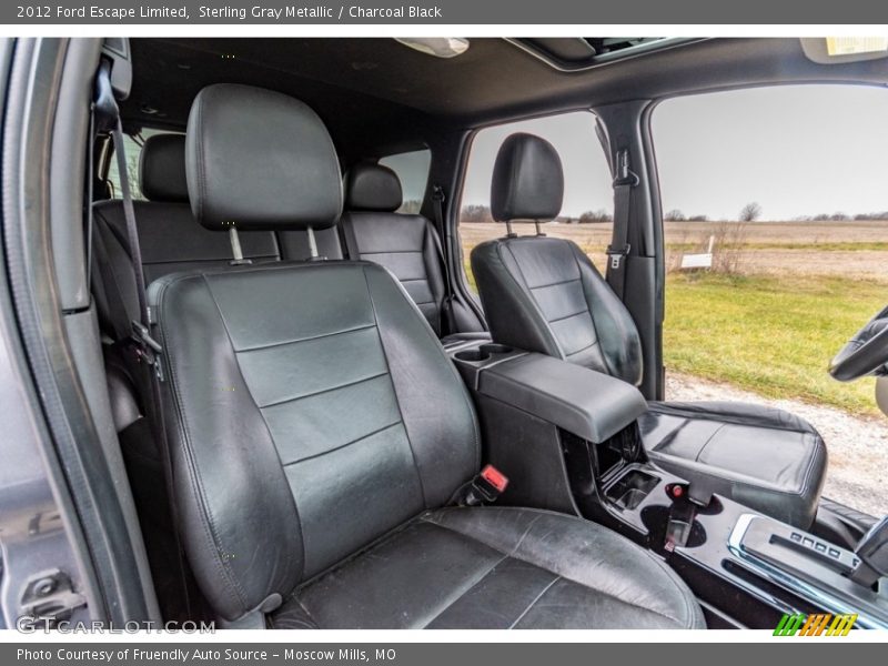 Sterling Gray Metallic / Charcoal Black 2012 Ford Escape Limited