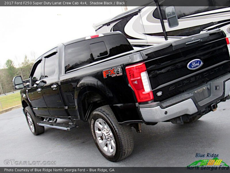 Shadow Black / Black 2017 Ford F250 Super Duty Lariat Crew Cab 4x4