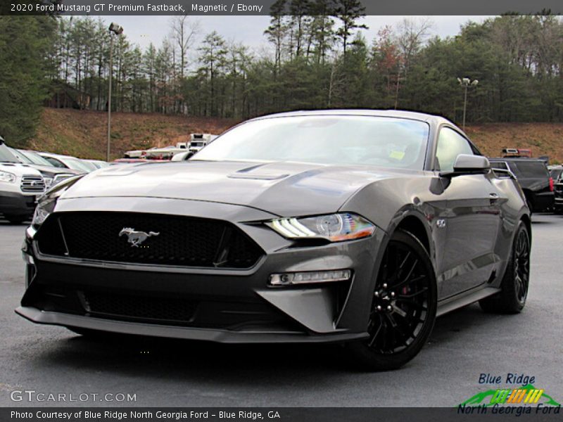 Magnetic / Ebony 2020 Ford Mustang GT Premium Fastback