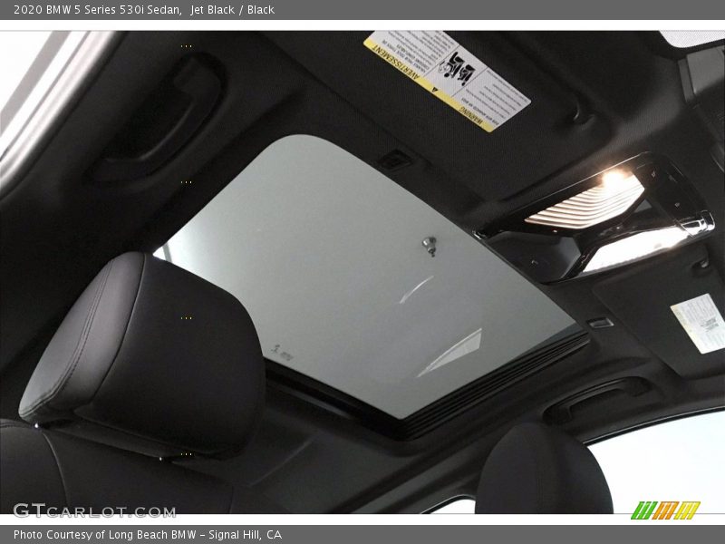 Jet Black / Black 2020 BMW 5 Series 530i Sedan