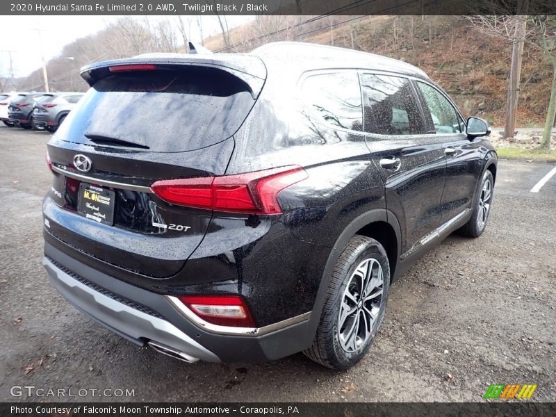 Twilight Black / Black 2020 Hyundai Santa Fe Limited 2.0 AWD