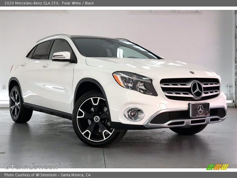 Polar White / Black 2020 Mercedes-Benz GLA 250