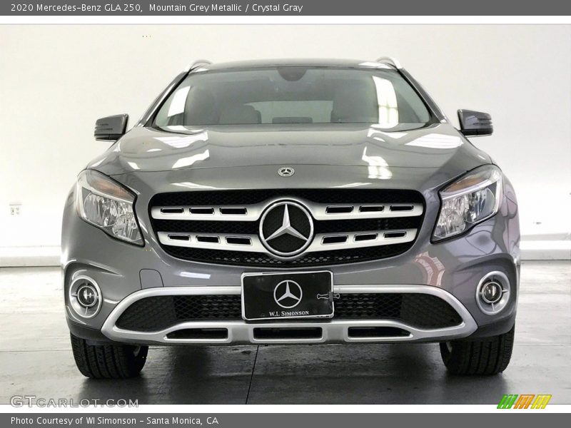 Mountain Grey Metallic / Crystal Gray 2020 Mercedes-Benz GLA 250