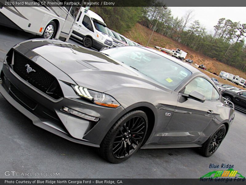 Magnetic / Ebony 2020 Ford Mustang GT Premium Fastback
