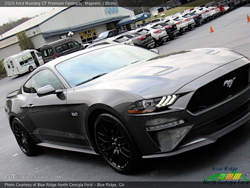 Magnetic / Ebony 2020 Ford Mustang GT Premium Fastback