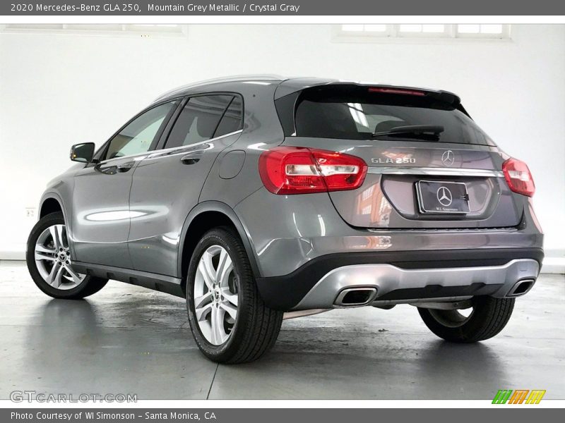 Mountain Grey Metallic / Crystal Gray 2020 Mercedes-Benz GLA 250