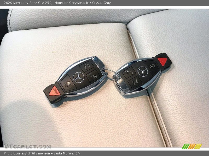 Mountain Grey Metallic / Crystal Gray 2020 Mercedes-Benz GLA 250