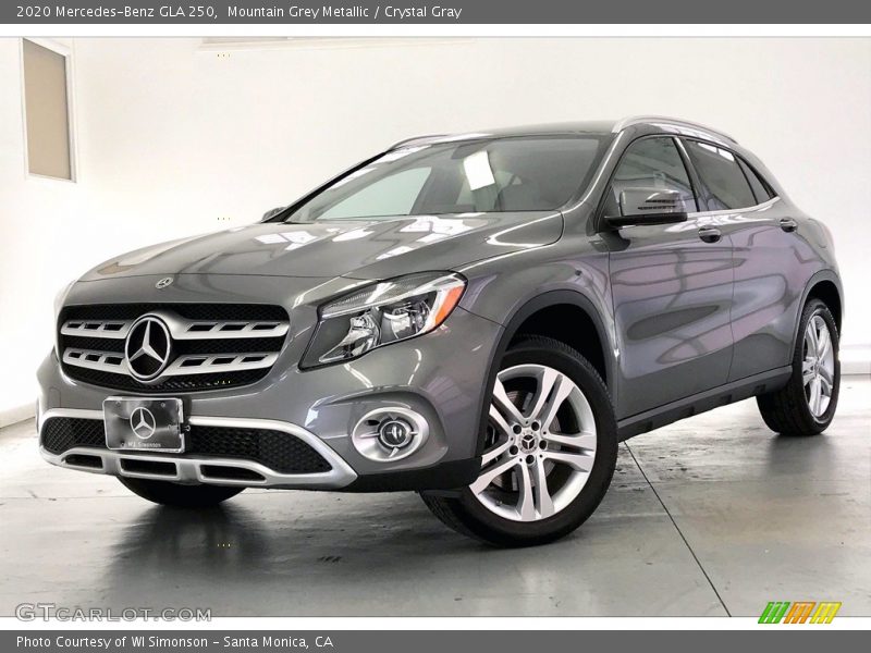 Mountain Grey Metallic / Crystal Gray 2020 Mercedes-Benz GLA 250