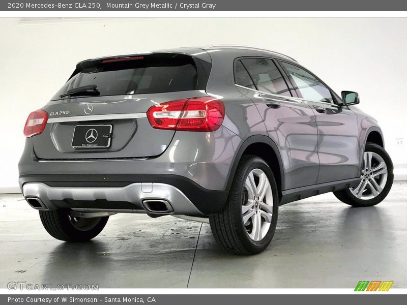 Mountain Grey Metallic / Crystal Gray 2020 Mercedes-Benz GLA 250