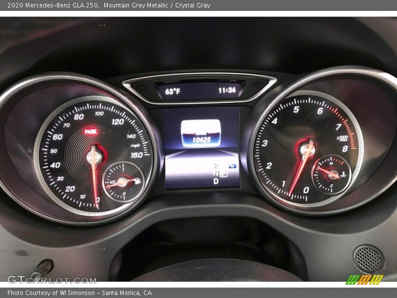 Mountain Grey Metallic / Crystal Gray 2020 Mercedes-Benz GLA 250