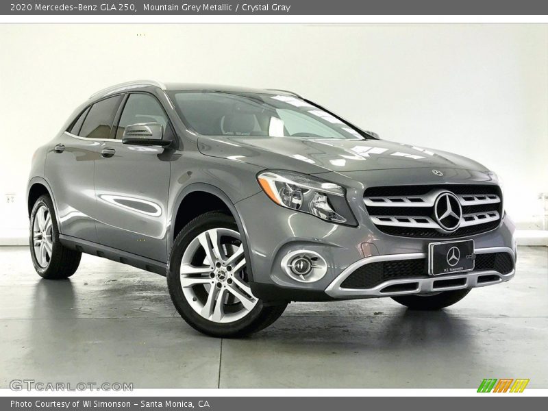 Mountain Grey Metallic / Crystal Gray 2020 Mercedes-Benz GLA 250