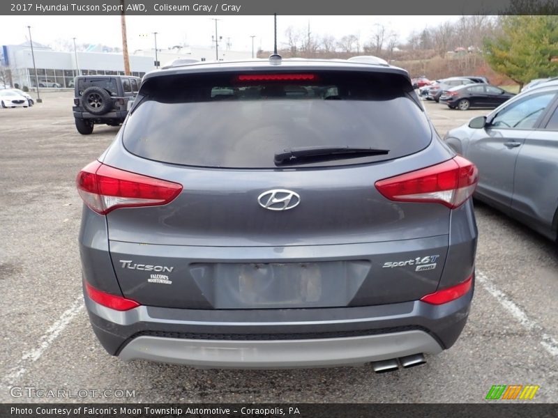 Coliseum Gray / Gray 2017 Hyundai Tucson Sport AWD