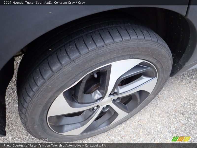Coliseum Gray / Gray 2017 Hyundai Tucson Sport AWD