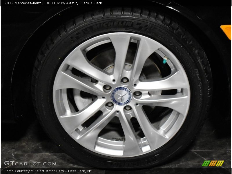 Black / Black 2012 Mercedes-Benz C 300 Luxury 4Matic