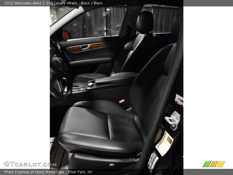 Black / Black 2012 Mercedes-Benz C 300 Luxury 4Matic