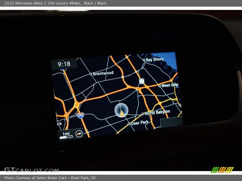 Black / Black 2012 Mercedes-Benz C 300 Luxury 4Matic