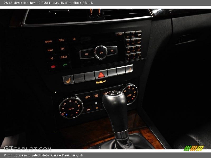 Black / Black 2012 Mercedes-Benz C 300 Luxury 4Matic