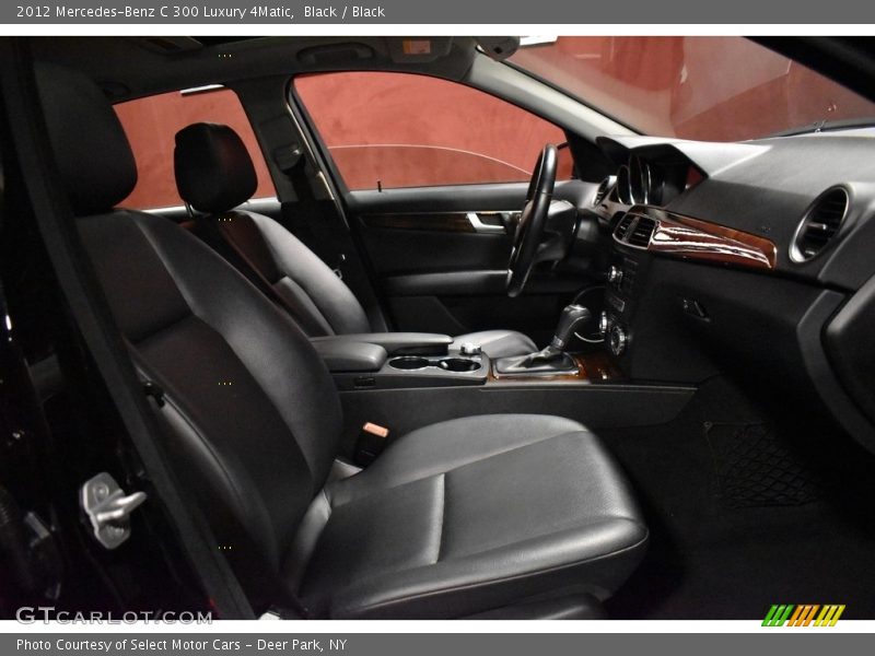 Black / Black 2012 Mercedes-Benz C 300 Luxury 4Matic