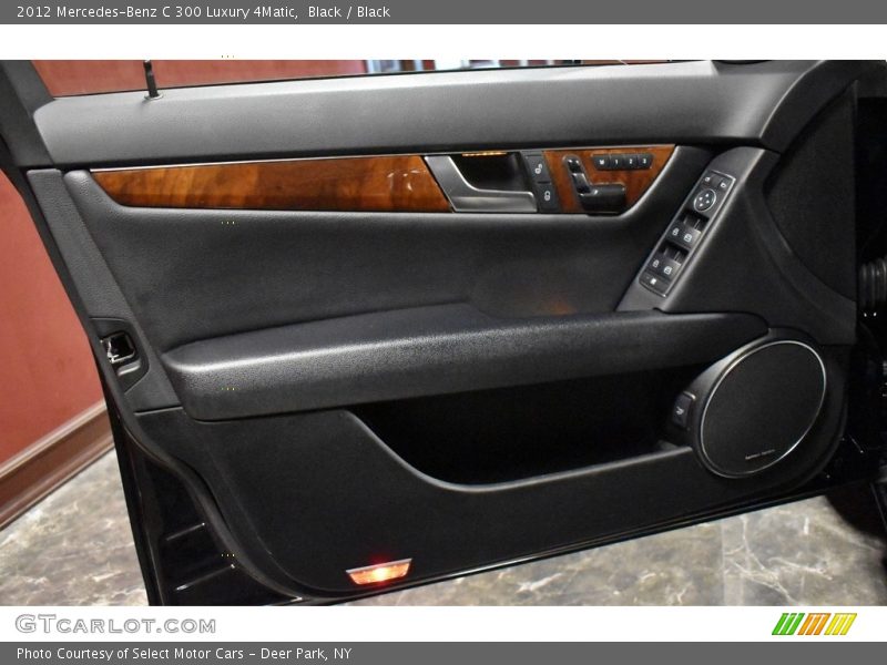 Black / Black 2012 Mercedes-Benz C 300 Luxury 4Matic