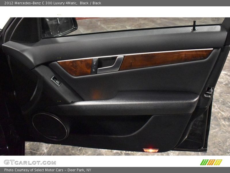 Black / Black 2012 Mercedes-Benz C 300 Luxury 4Matic