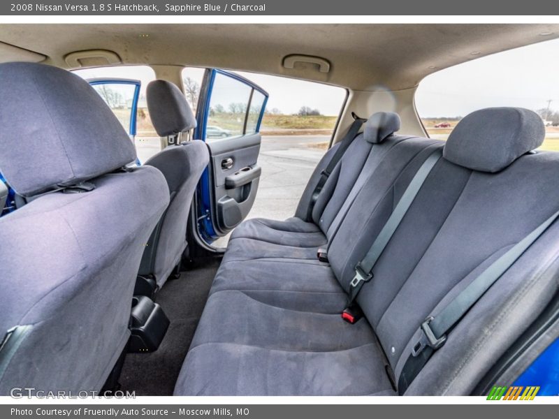 Sapphire Blue / Charcoal 2008 Nissan Versa 1.8 S Hatchback