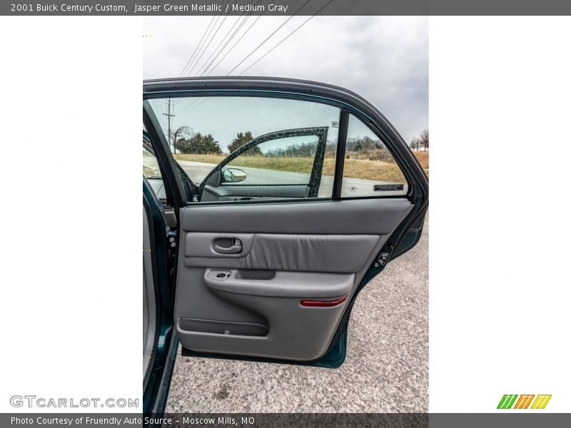 Jasper Green Metallic / Medium Gray 2001 Buick Century Custom