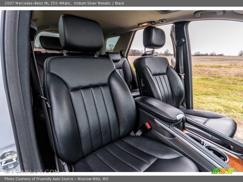 Iridium Silver Metallic / Black 2007 Mercedes-Benz ML 350 4Matic