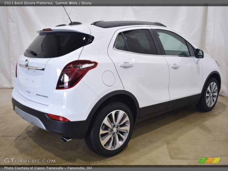 Summit White / Ebony 2021 Buick Encore Preferred