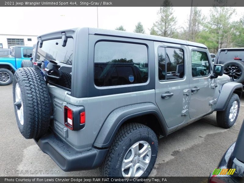Sting-Gray / Black 2021 Jeep Wrangler Unlimited Sport 4x4