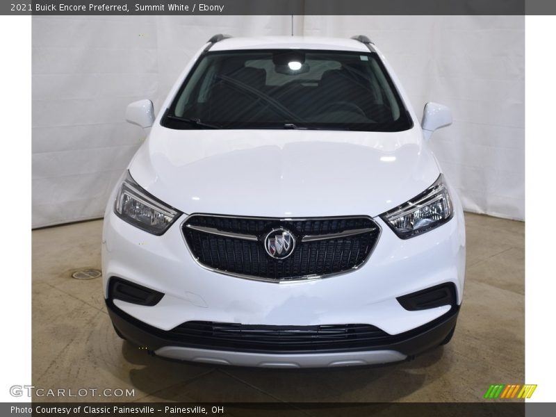 Summit White / Ebony 2021 Buick Encore Preferred